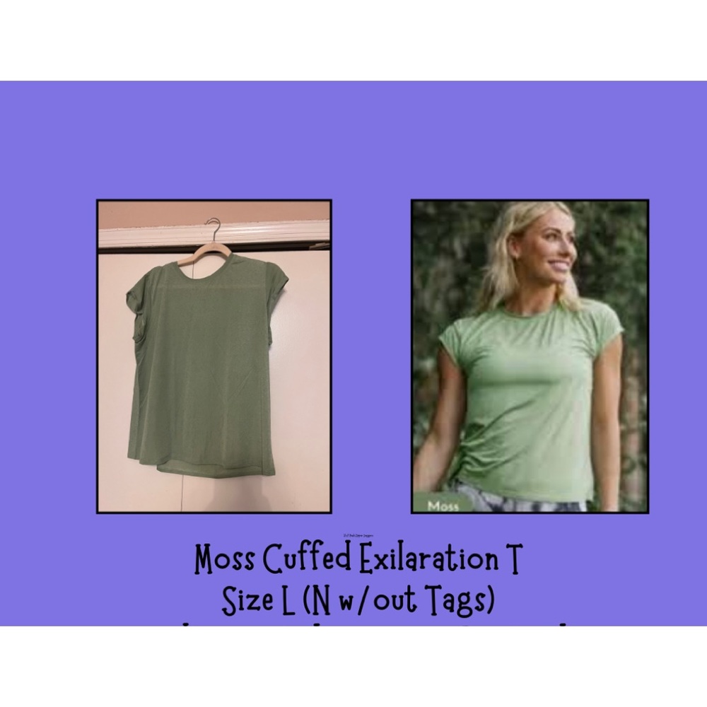 ZYIA Moss Cuffed Exhilaration T (L) N w/o tags